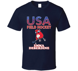 Emma Deberdine Team Usa Field Hockey Paris 2024 Fan T Shirt