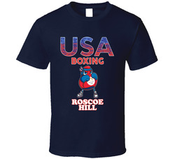 Roscoe Hill Team Usa Boxing Paris 2024 Sports T Shirt