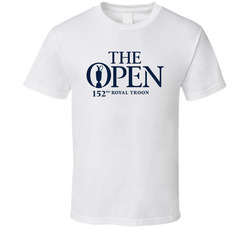 The Open 152nd Royal Troon Golf Fan T Shirt The Open 152nd Royal Troon Golf Fan T Shirt