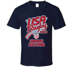 Sammy Sullivan Usa Rugby Sevens Paris 2024 T Shirt
