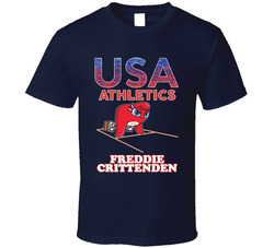 Freddie Crittenden Team Usa Athletics Paris 2024 Fan T Shirt