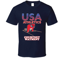 Courtney Wayment Team Usa Athletics Paris 2024 Fan T Shirt