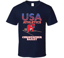 Christopher Bailey Team Usa Athletics Paris 2024 Fan T Shirt