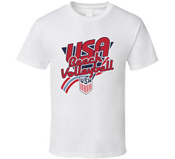 Team Usa Beach Volleyball Paris 2024 T Shirt