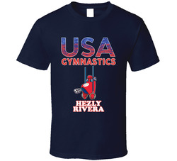 Hezly Rivera Team Usa Gymnastics Paris 2024 Fan T Shirt