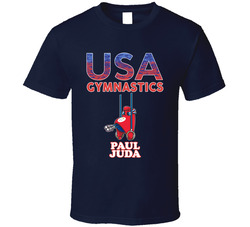 Paul Juda Team Usa Gymnastics Paris 2024 Fan T Shirt
