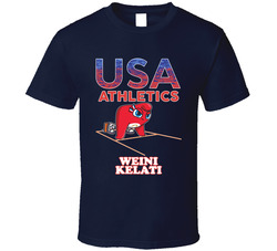 Weini Kelati Team Usa Athletics Paris 2024 Fan T Shirt