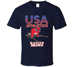 Kaylyn Brown Team Usa Athletics Paris 2024 Fan T Shirt