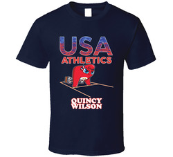 Quincy Wilson Team Usa Athletics Paris 2024 Fan T Shirt