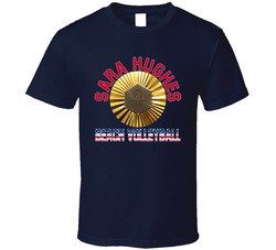 Sara Hughes Usa Beach Volleyball Gold Medal 2024 Winner Fan T Shirt Sara Hughes Usa Beach Volleyball Gold Medal 2024 Winner Fan T Shirt