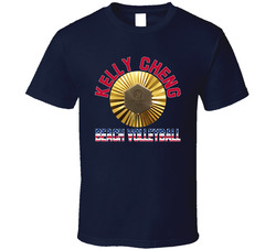 Kelly Cheng Usa Beach Volleyball Gold Medal 2024 Winner Fan T Shirt Kelly Cheng Usa Beach Volleyball Gold Medal 2024 Winner Fan T Shirt
