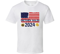 Usa Gretchen Walsh Swimming Gold Medal 2024 T Shirt Usa Gretchen Walsh Swimming Gold Medal 2024 T Shirt