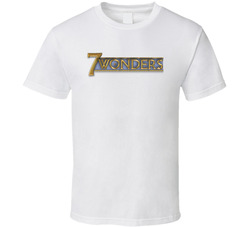 7 Wonders Popular Board Game T Shirt 7 Wonders Popular Board Game T Shirt