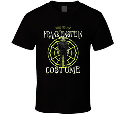 This Is My Frankenstein Costume Movie Fan Halloween T Shirt This Is My Frankenstein Costume Movie Fan Halloween T Shirt