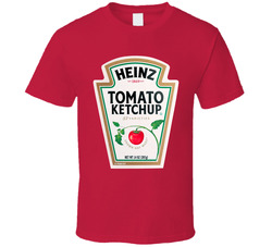 Heinz Tomato Ketchup Halloween Group Costume T Shirt Heinz Tomato Ketchup Halloween Group Costume T Shirt