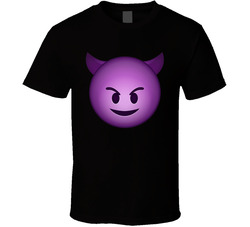 Purple Devil Emoji Face Group Halloween Costume T Shirt Purple Devil Emoji Face Group Halloween Costume T Shirt