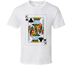 King Of Clubs Playing Card Group Halloween Costume T Shirt King Of Clubs Playing Card Group Halloween Costume T Shirt