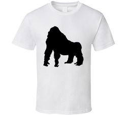 Ape Silhouette Animal Kingdom Group Halloween Costume T Shirt Ape Silhouette Animal Kingdom Group Halloween Costume T Shirt