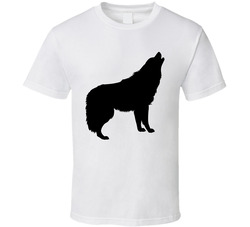 Wolf Silhouette Animal Kingdom Group Halloween Costume T Shirt