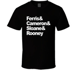 Ferris & Cameron & Sloane & Rooney Ferris Bueller's D