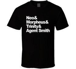 Neo & Morpheus & Trinity & Agent Smith The Matrix Movies F