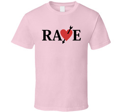 Vincent Catherine Rave Love Pink T Shirt