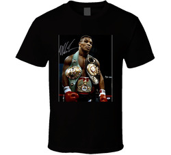 Mike Tyson 3 Belts Cool Retro Boxer Fan T Shirt