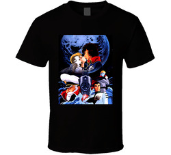 Starblazers 2203 Ad Anime Brand New Classic  Black T Shirt