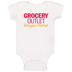 Grocery Outlet Holding Corp Nasdaq Company Logo Employee Fan Baby One Piece