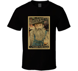 Popcorn Sutton Moonshine Hillbilly Liquor Distressed Look T Shirt