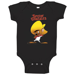 Speedy Gonzales Retro Cartoon Character Baby One Piece