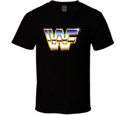 Wwf World Wrestling Federation Shiny Retro Logo Fan Cool T Shirt
