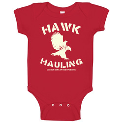 Hawk Hauling Over The Top Stallone Movie Fan Baby One Piece