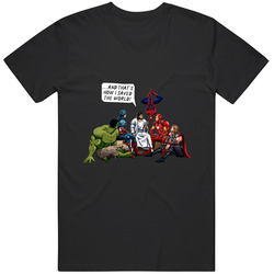 And That's How I Saved The World Jesus T Shirt And That's How I Saved The World Jesus T Shirt