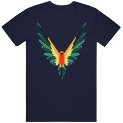 Maverick Big Bird Logo Logan Paul Navy Hoodie From Us 100% Cotton T Shirt Maverick Big Bird Logo Logan Paul Navy Hoodie From Us 100% Cotton T Shirt