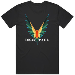 New The Maverick Bird Logo Logan Paul Man Blue T-shirt From Us 100% Cotton Clothing T Shirt