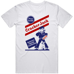 Crackerjack, T-shirt, Cracker, Jack, Candy, Popcorn, Peanuts, Retro, Treat, Boy, Dog,   T Shirt