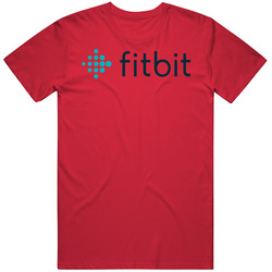 Fitbit Technology Title And Logo Row T Shirt Fitbit Technology Title And Logo Row T Shirt