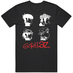 New Awesome Design Gorillaz Album Hot Stuff T Shirt New Awesome Design Gorillaz Album Hot Stuff T Shirt