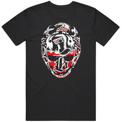 Cleveland Barons, T-shirt, Hockey, Goalie, Mask, Gilles Meloche, Browns T Shirt