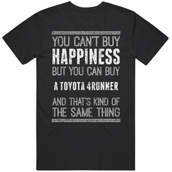 Buy A Toyota 4runner Happiness Worn Look Car Lover T Shirt Buy A Toyota 4runner Happiness Worn Look Car Lover T Shirt