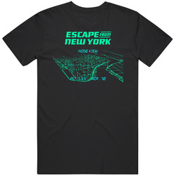 Escape From New York Mission Display T Shirt