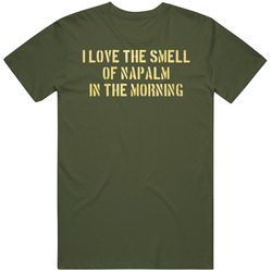 Apocalypse Now Napalm In The Morning Francis Ford Coppola Film T Shirt