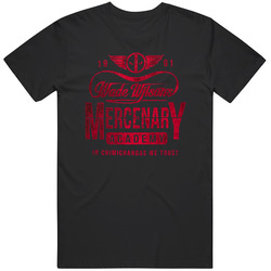 Deadpool Wade Wilson Mercenary Academy T Shirt