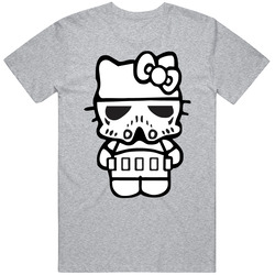 T Shirt Hello Kitty Star Wars Storm Trooper Fitted T Shirt T Shirt Hello Kitty Star Wars Storm Trooper Fitted T Shirt