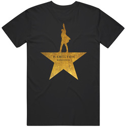 New Hamilton Logo Gold T Shirt New Hamilton Logo Gold T Shirt