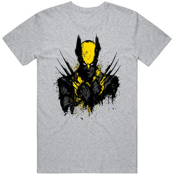 Logan Wolverine X-men Parody Classic Graphic T Shirt