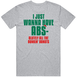 I Want Absolutely All The Dunkin' Donuts Funny Christmas Workout Gym T Shirt I Want Absolutely All The Dunkin' Donuts Funny Christmas Workout Gym T Shirt
