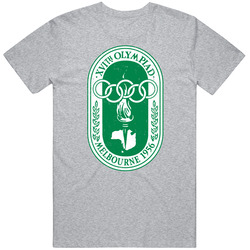 Melbourne Summer Olympics 1956 Retro Logo World Olympiad Fan T Shirt Melbourne Summer Olympics 1956 Retro Logo World Olympiad Fan T Shirt