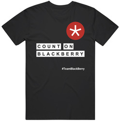 Count On Blackberry T Shirt